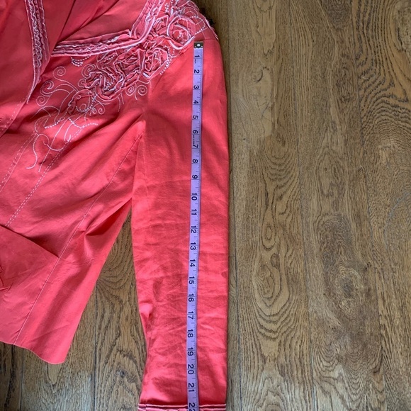 Coldwater Creek Embroidery Blazer - Picture 8 of 11